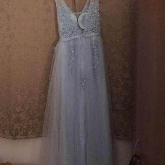 Blue prom dress - Picture 2 of 3